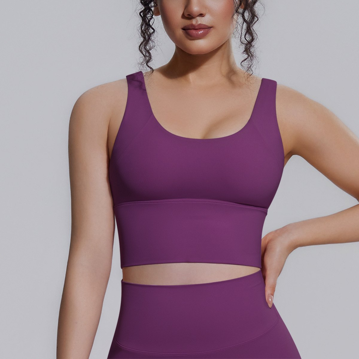 Sports Bra (Regular) yoga and activewear product, front view