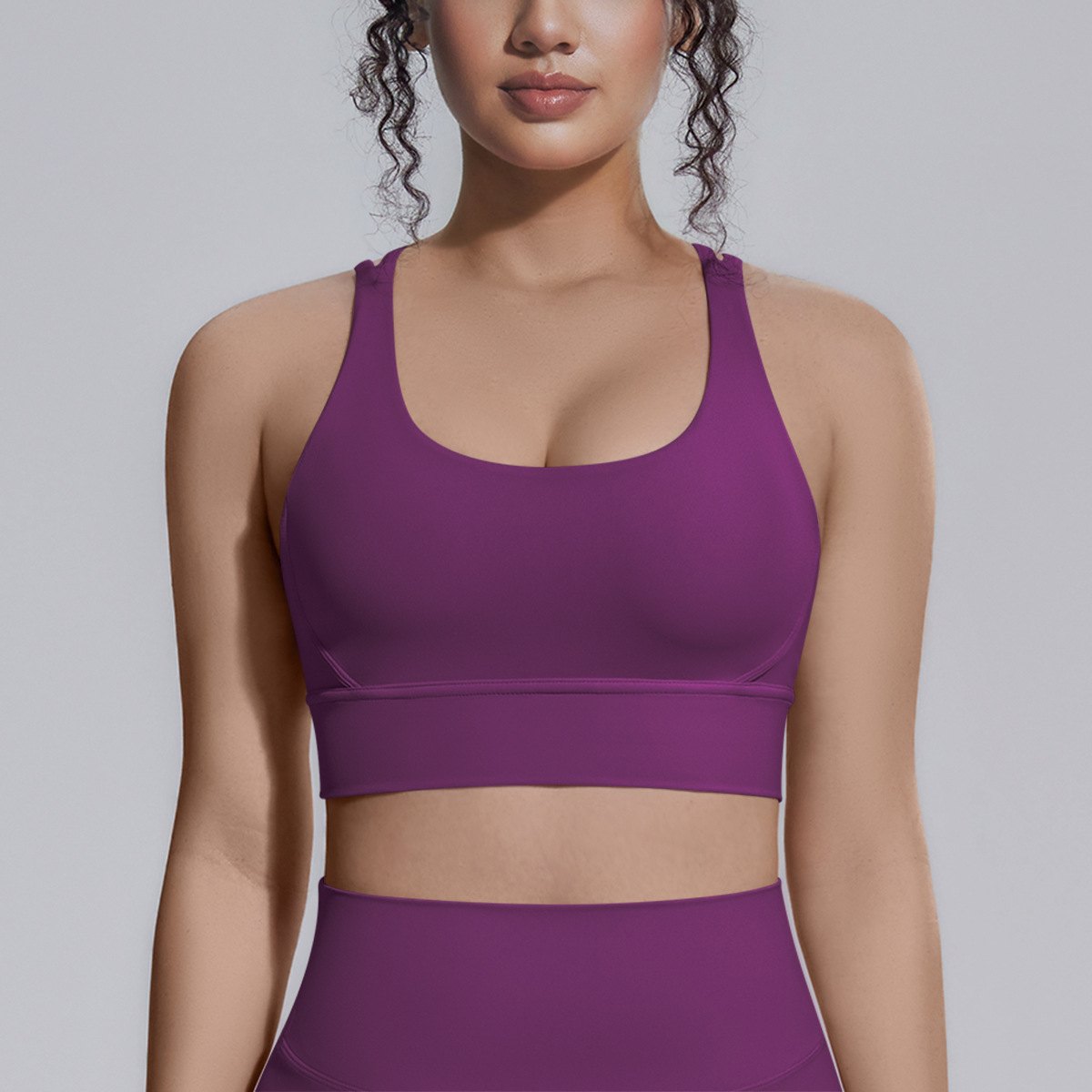 Sports Bra (Regular) yoga and activewear product, front view