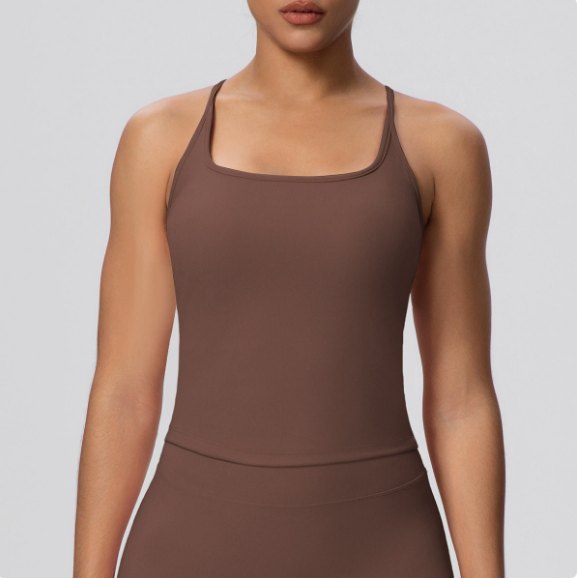 Yoga Tank Top (Regular) yoga and activewear product, front view