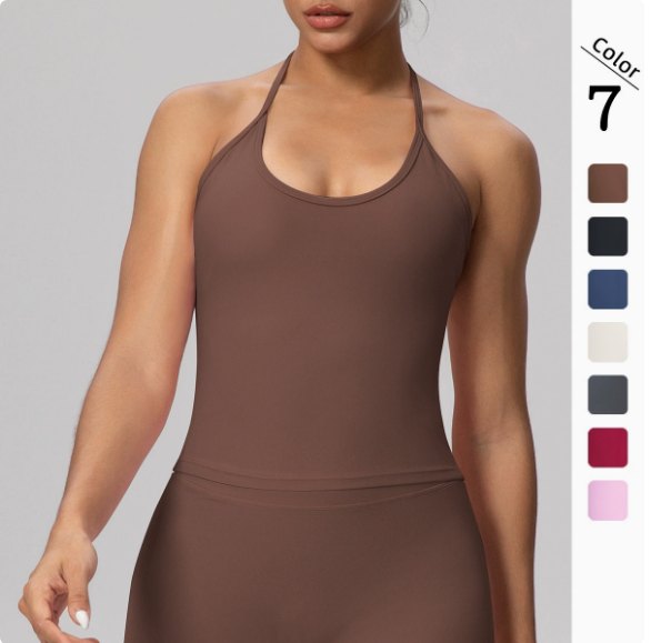 Tie Tank Top (Regular) yoga and activewear product, front view