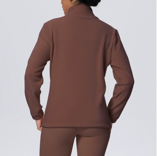 7124  Fleece  Hoodies back view