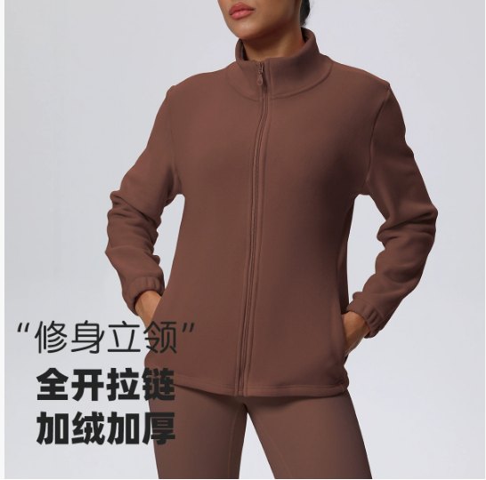 Fleece Hoodies (Regular) yoga and activewear product, front view