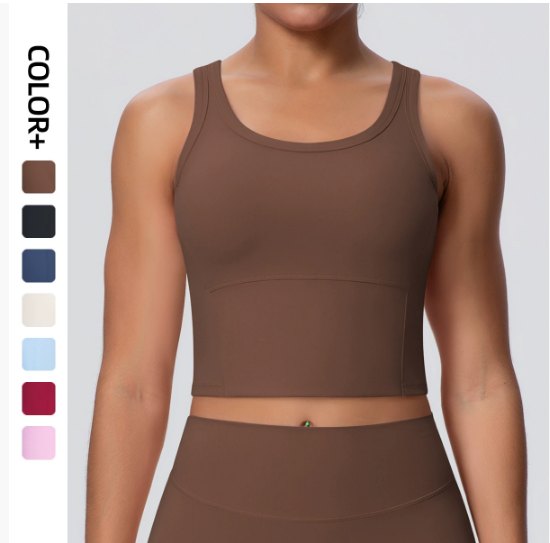 Yoga Tank Top (Regular) yoga and activewear product, front view