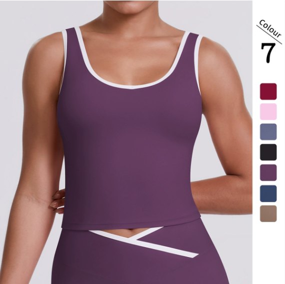 Yoga Tank Top (Regular) yoga and activewear product, front view
