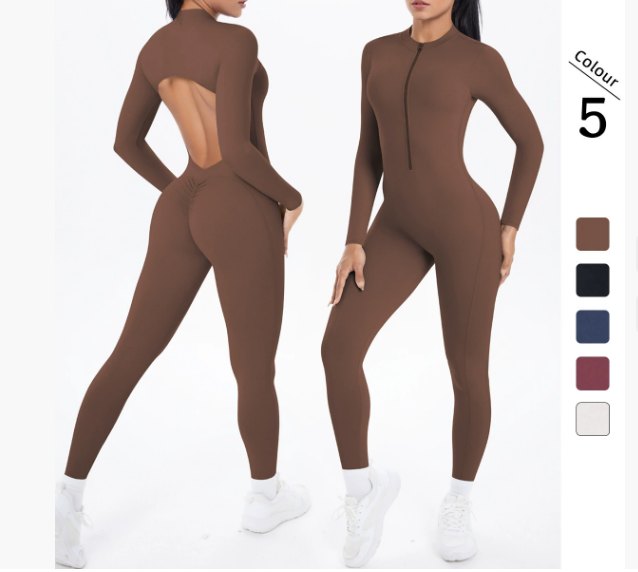 Long Sleevesleggings (Regular) yoga and activewear product, front view