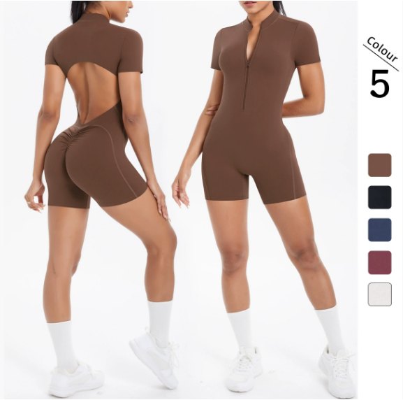 T-Shirt Yoga Shorts (Regular) yoga and activewear product, front view
