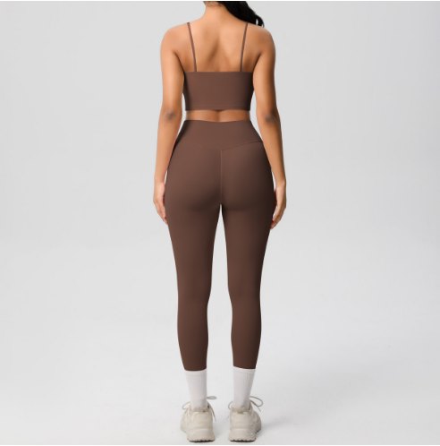 7121Tank top+7100leggings set back view