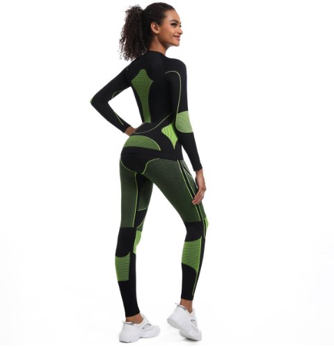 6675Long Sleevesleggings set back view
