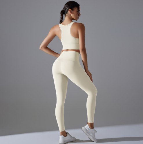 7004Tank top+7053 Anti-Bacterial leggings back view