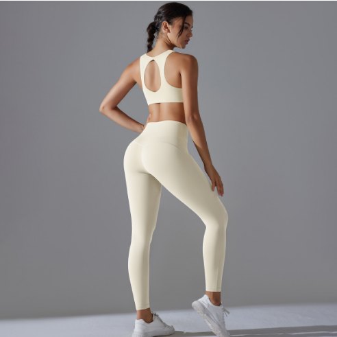 7070Bra+7053 Anti-Bacterial leggings back view