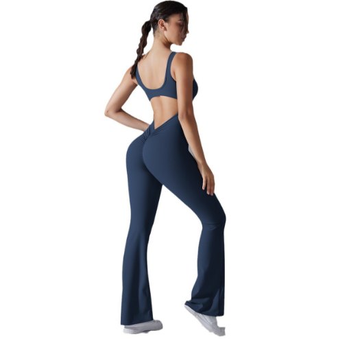 6667Wide-leg leggingsBodysuit back view