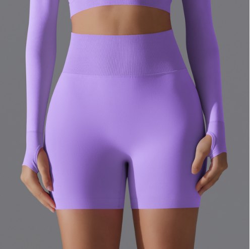 Yoga Shorts (Seamless) yoga and activewear product, front view