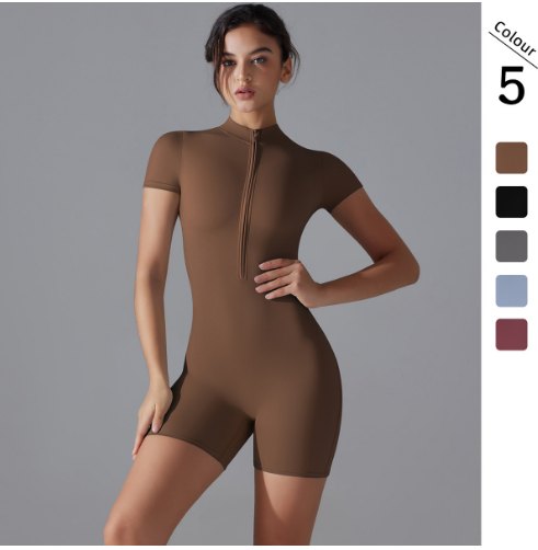 Yoga Shorts Bodysuit (Regular) yoga and activewear product, front view