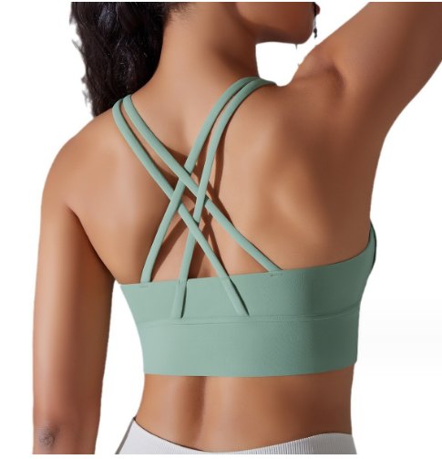 7001 Crossed Bra back view