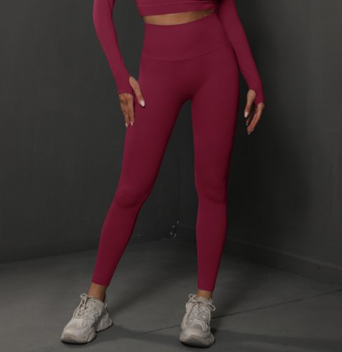 Yoga Leggings (Seamless) yoga and activewear product, front view
