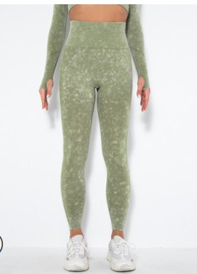 Yoga Leggings (Seamless) yoga and activewear product, front view