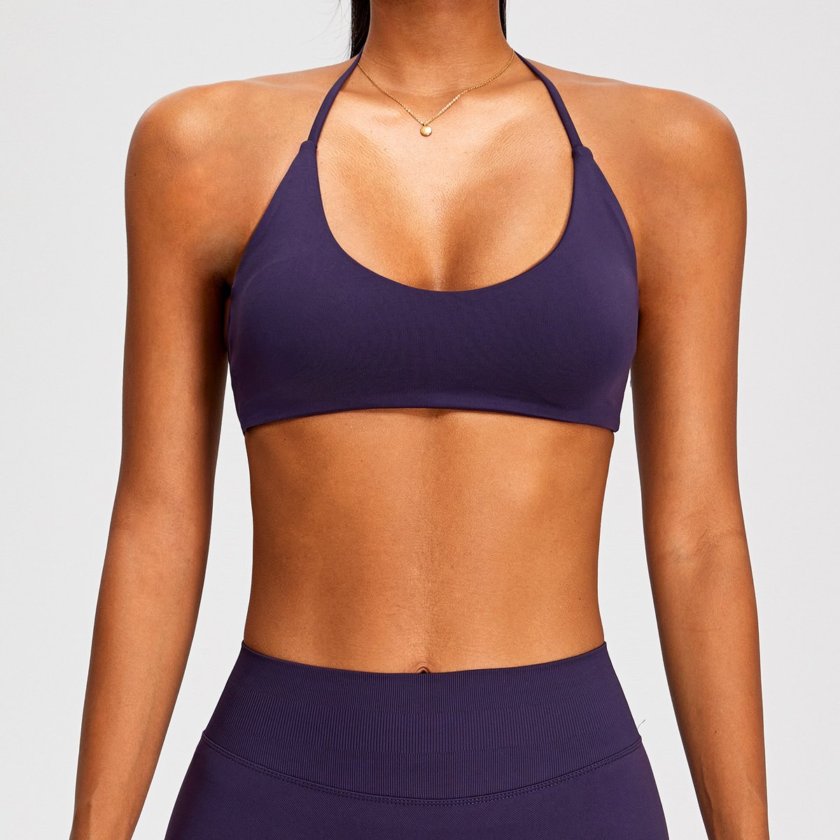 Sports Bra (Seamless) yoga and activewear product, front view