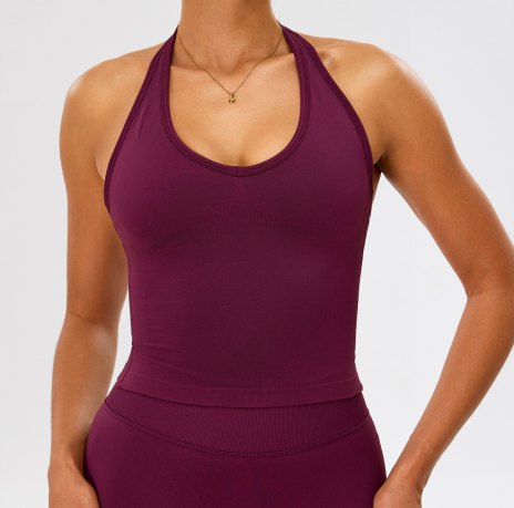 Yoga Top (Seamless) yoga and activewear product, front view