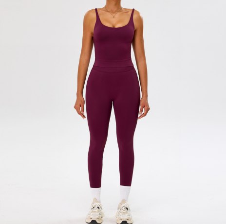 Y Matching Set (Seamless) yoga and activewear product, front view