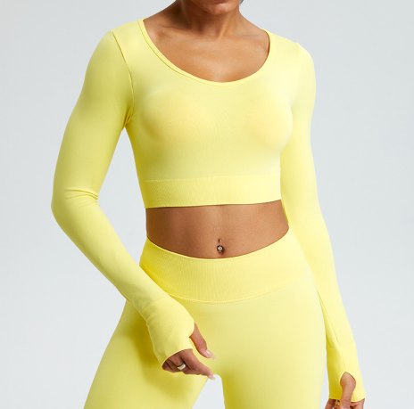 Yoga Top (Seamless) yoga and activewear product, front view