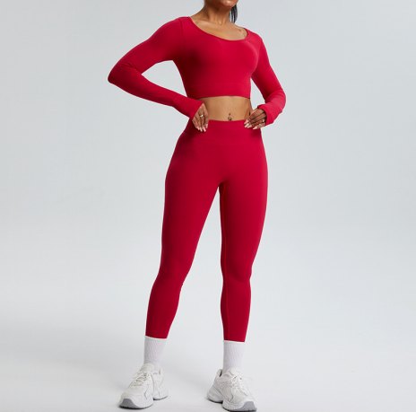 Sports Bra (Seamless) yoga and activewear product, front view