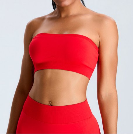 Sports Bra (Seamless) yoga and activewear product, front view
