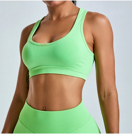 Sports Bra (Seamless) yoga and activewear product, front view
