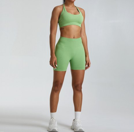 Y Matching Set (Seamless) yoga and activewear product, front view
