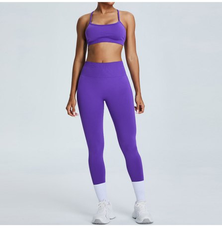 Y Matching Set (Seamless) yoga and activewear product, front view