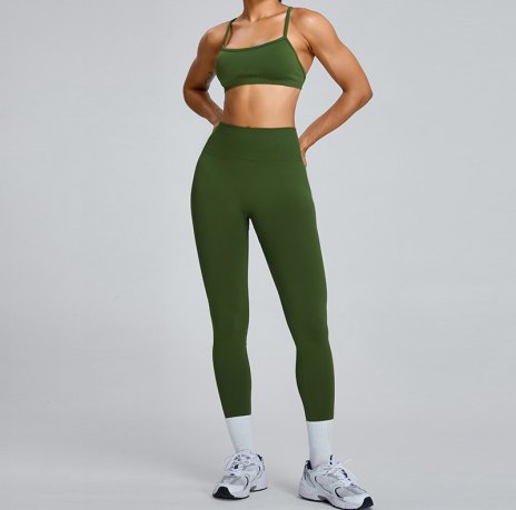 Y Matching Set (Seamless) yoga and activewear product, front view