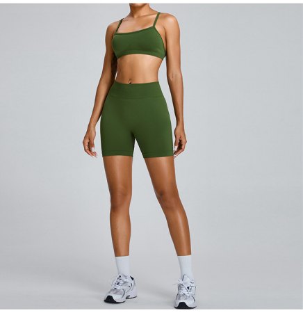 Y Matching Set (Seamless) yoga and activewear product, front view