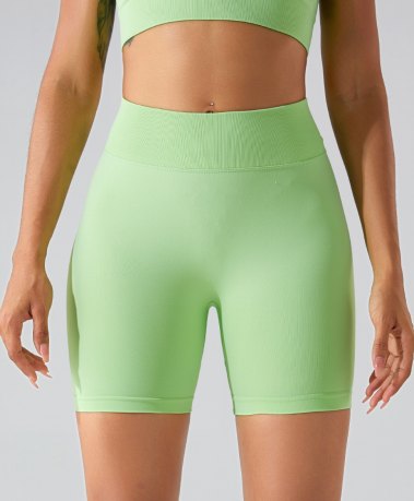 Yoga Shorts (Seamless) yoga and activewear product, front view