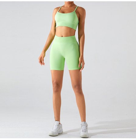 Y Matching Set (Seamless) yoga and activewear product, front view