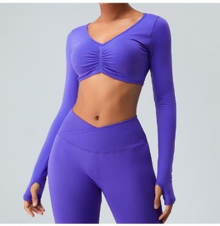Yoga Top (Seamless) yoga and activewear product, front view