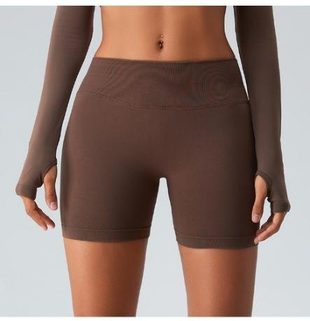 Yoga Shorts (Seamless) yoga and activewear product, front view