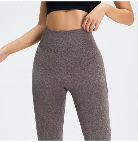 Yoga Leggings (Seamless) yoga and activewear product, front view