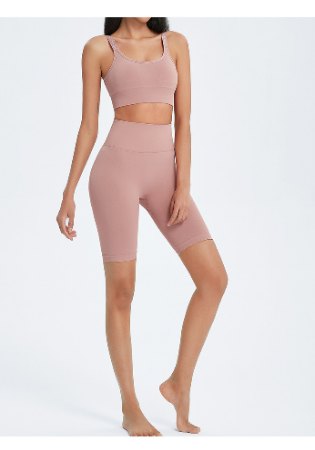 Activewear Matching Set (Seamless) yoga and activewear product, front view