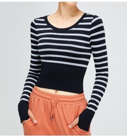 Yoga Top (Seamless) yoga and activewear product, front view