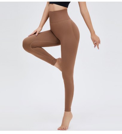 Yoga Leggings (Seamless) yoga and activewear product, front view