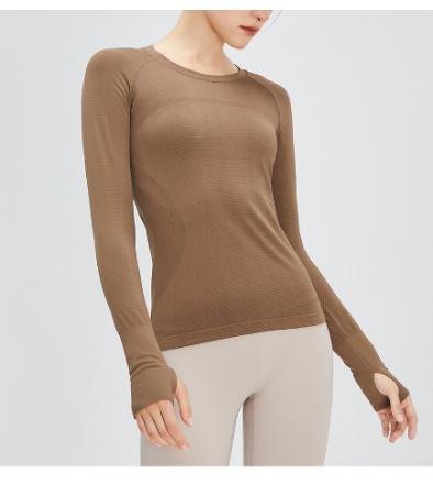 Yoga Top (Seamless) yoga and activewear product, front view