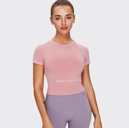 Yoga Top (Seamless) yoga and activewear product, front view