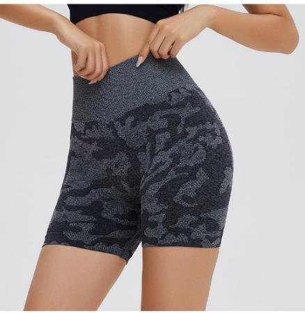 Yoga Shorts (Seamless) yoga and activewear product, front view