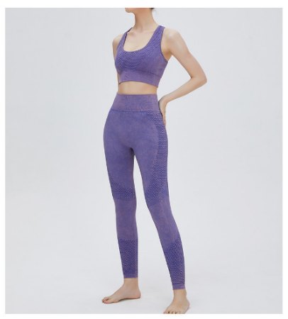 Matching Set (Seamless) yoga and activewear product, front view