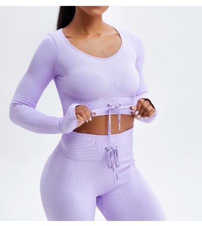 Yoga Top (Seamless) yoga and activewear product, front view