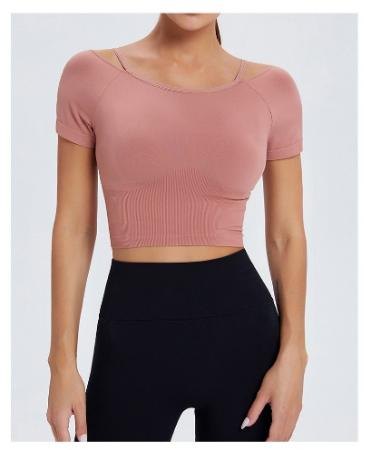 Yoga Top (Seamless) yoga and activewear product, front view