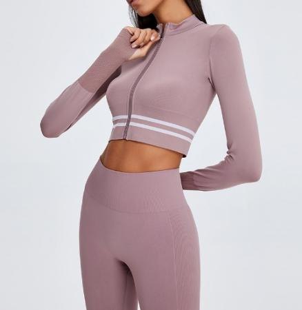 Activewear Matching Set (Seamless) yoga and activewear product, front view